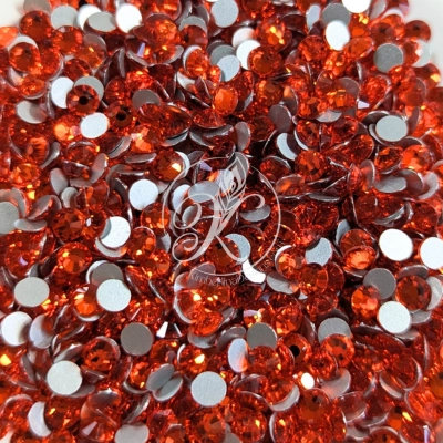 Hyacinth Glass Rhinestones