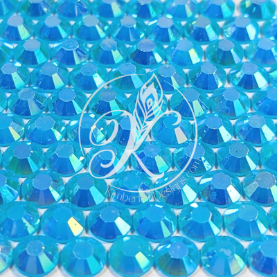 Capri Blue AB Jelly Rhinestone